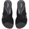 image:imageClarks womens Arla WaveSlide SandalBlackWhite