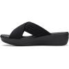 image:imageClarks womens Arla WaveSlide SandalBlackWhite