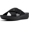 image:imageClarks womens Arla WaveSlide SandalBlack Textile