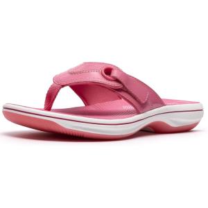 image:imageClarks Womens Breeze Reyna Cloudsteppers FlipFlopPink Synthetic