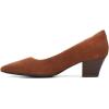 image:imageClarks Womens Teresa StepDark Tan Suede