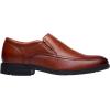 image:imageClarks Mens Steadwell Step Leather SlipOn LoaferDark Tan Leather