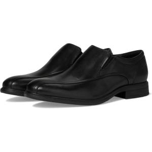 image:imageClarks Mens Steadwell Step Leather SlipOn LoaferBlack Leather