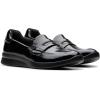 image:imageClarks Womens Ellowyn PennyBlack Crinkle Patent Synthetic