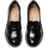 image:imageClarks Womens Ellowyn PennyBlack Crinkle Patent Synthetic