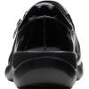 image:imageClarks Womens Kaetlyn Mila Leather SlipOn LoafersBlack Crinkle Patent Synthetic