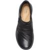 image:imageClarks Womens Kaetlyn Mila Leather SlipOn LoafersBlack Leather