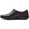 image:imageClarks Womens Kaetlyn Mila Leather SlipOn LoafersChocolate Leather