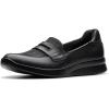 image:imageClarks Womens Ellowyn PennyBlack Leather