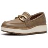 image:imageClarks Womens Zylah Top LoaferTaupe Leather