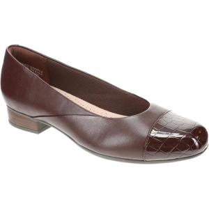 image:imageClarks Womens Juliet RiseMerlot Leather