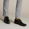 image:imageClarks Mens Derby LaceupBlack Black Leather