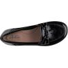 image:imageClarks Womens Ashland Bubble Slip On LoafersBlack Crinkle Patent