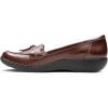 image:imageClarks Womens Ashland Bubble Slip On LoafersBrown Multi