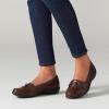 image:imageClarks Womens Ashland Bubble Slip On LoafersBrown Multi
