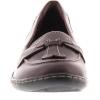 image:imageClarks Womens Ashland Bubble Slip On LoafersBurgundy Leather