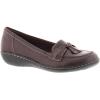 image:imageClarks Womens Ashland Bubble Slip On LoafersBurgundy Leather