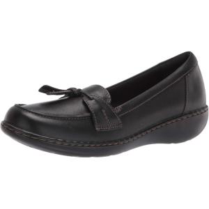 image:imageClarks Womens Ashland Bubble Slip On LoafersBurgundy Leather