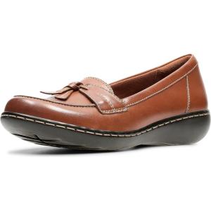 image:imageClarks Womens Ashland Bubble Slip On LoafersTan Leather