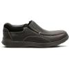 image:imageClarks Mens Cotrell Step SlipOn LoafersBlack Black Oily Leather