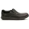 image:imageClarks Mens Cotrell Step SlipOn LoafersBlack Oily Lea