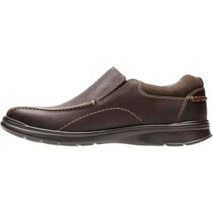 image:imageClarks Mens Cotrell Step SlipOn LoafersBrown Brown Oily Leather