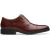 image:imageClarks Mens Steadwell CapDark Tan Leather