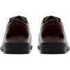 image:imageClarks Mens Steadwell CapMahogany Leather