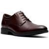 image:imageClarks Mens Steadwell CapMahogany Leather
