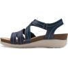 image:imageClarks Womens Calenne ClaraNavy Combi