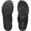 image:imageClarks Womens Drift Jaunt Wedge SandalBlack Interest Textile