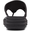 image:imageClarks Womens Drift Jaunt Wedge SandalBlack Interest Textile