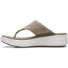 image:imageClarks Womens Drift Jaunt Wedge SandalOlive