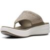 image:imageClarks Womens Drift Jaunt Wedge SandalOlive