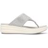 image:imageClarks Womens Drift Jaunt Wedge SandalSilver