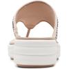 image:imageClarks Womens Drift Jaunt Wedge SandalTaupe Textile