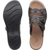 image:imageClarks Womens Leisa Faye Flat SandalBlack Leather