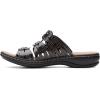 image:imageClarks Womens Leisa Faye Flat SandalBlack Patent Synthetic