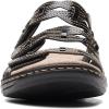 image:imageClarks Womens Leisa Faye Flat SandalBlack Patent Synthetic