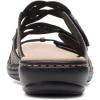 image:imageClarks Womens Leisa Faye Flat SandalBlack Patent Synthetic