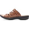 image:imageClarks Womens Leisa Faye Flat SandalTan Leather