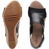 image:imageClarks womens Annadel IvoryWedge SandalBlack Black Leather