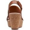 image:imageClarks womens Annadel IvoryWedge SandalBrown Tan