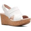 image:imageClarks womens Annadel IvoryWedge SandalWhite
