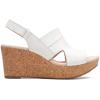 image:imageClarks womens Annadel IvoryWedge SandalWhite