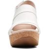 image:imageClarks womens Annadel IvoryWedge SandalWhite