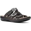image:imageClarks Womens Leisa Faye Flat SandalBlack Patent Synthetic