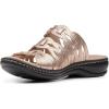 image:imageClarks Womens Leisa Faye Flat SandalRose Gold Leather