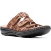 image:imageClarks Womens Leisa Faye Flat SandalTan Leather
