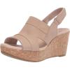 image:imageClarks womens Annadel IvoryWedge SandalSand Nubuck